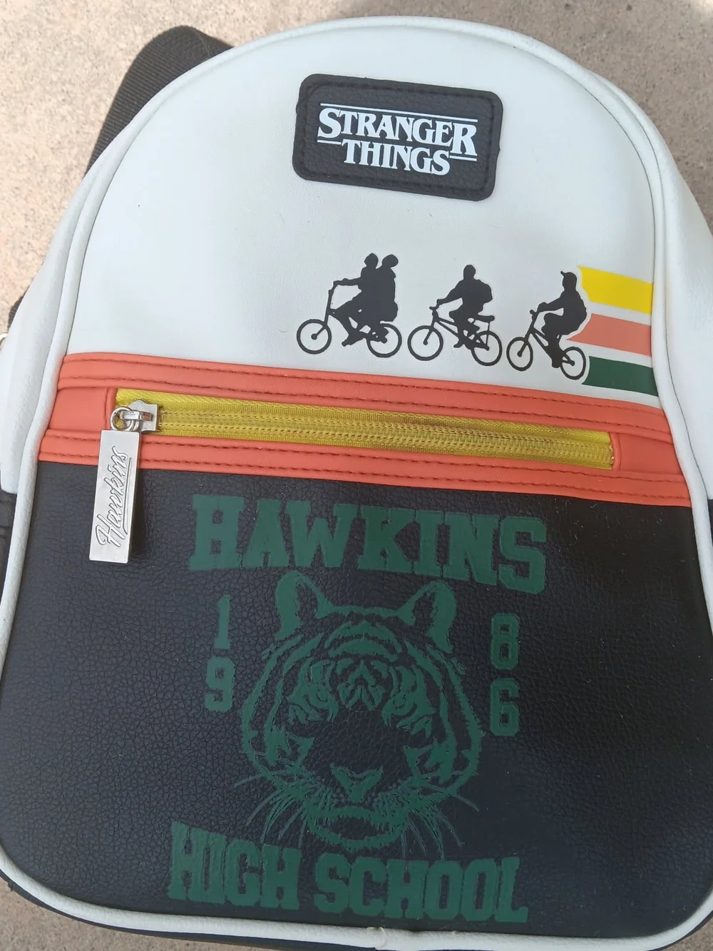 Stranger Things Hawkins High School mini backpack